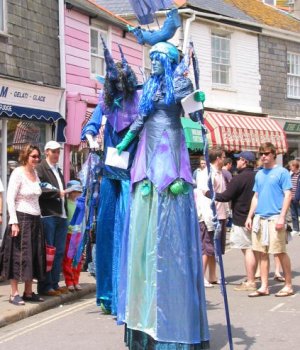 Salcombe Festival - Neptune &amp Sea Queen - courtesy of G Foale