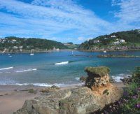 Salcombe Bar from Sunny Cove